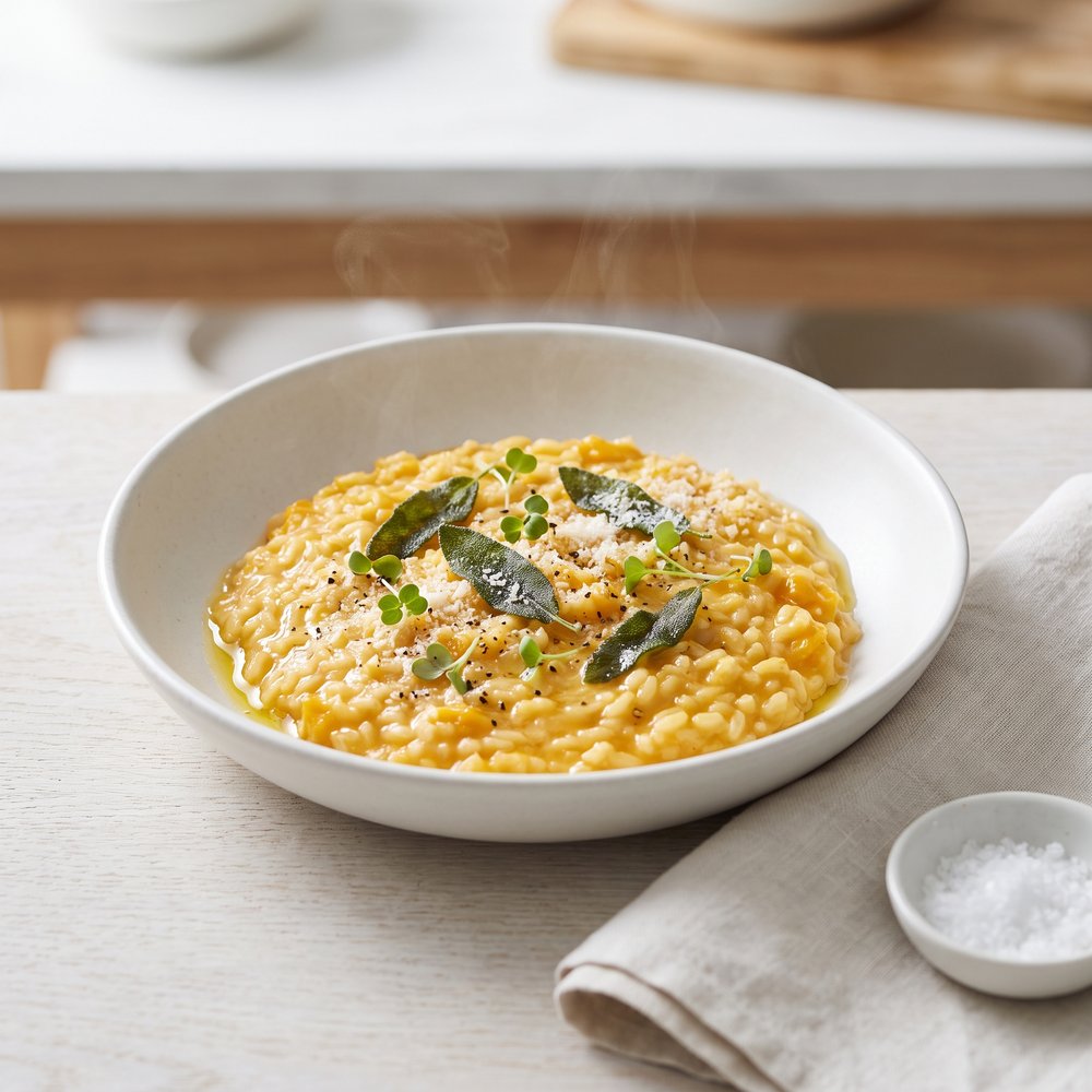 Creamy Butternut Squash Arborio Risotto