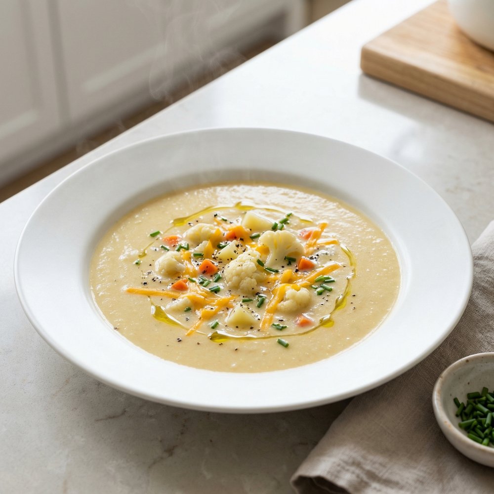 Cauliflower-Cheese Soup