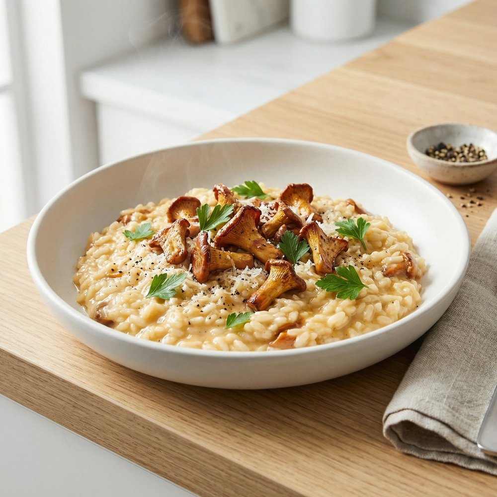 Chanterelle Risotto