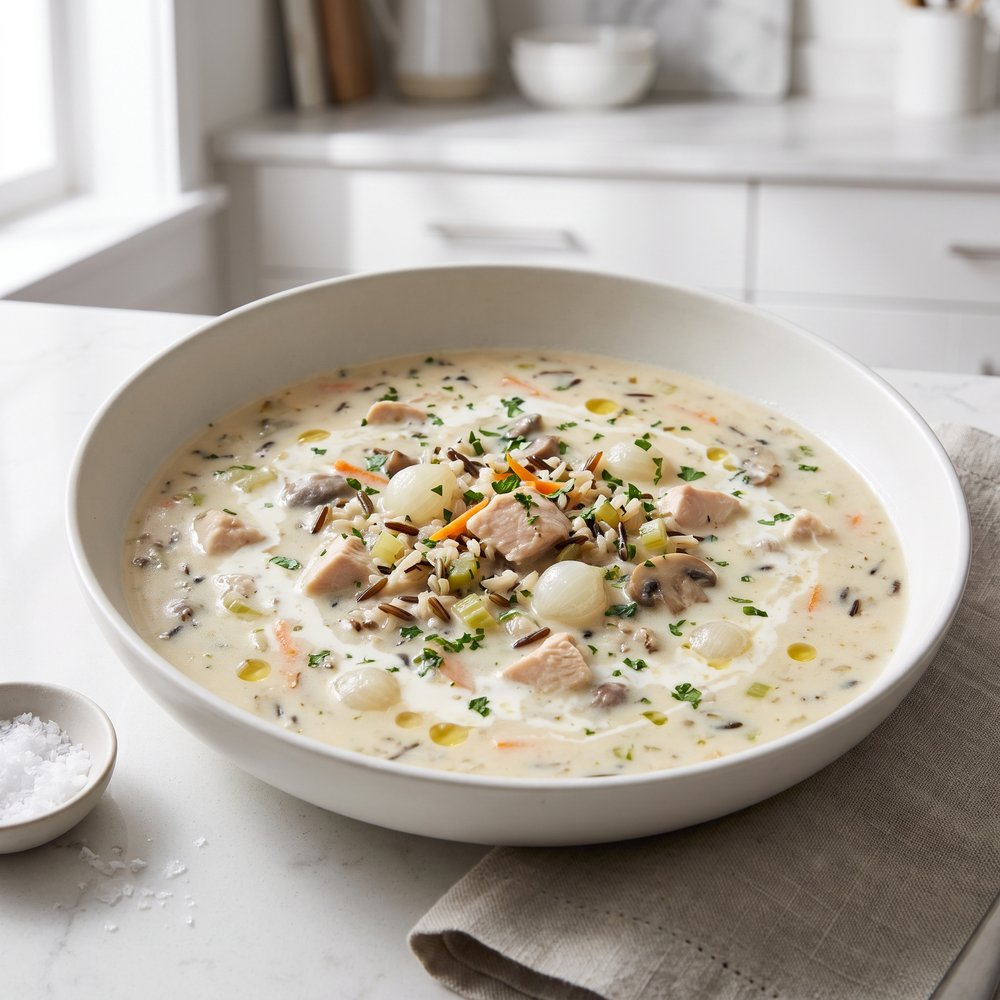 Creamy Chicken & Wild Rice Soup