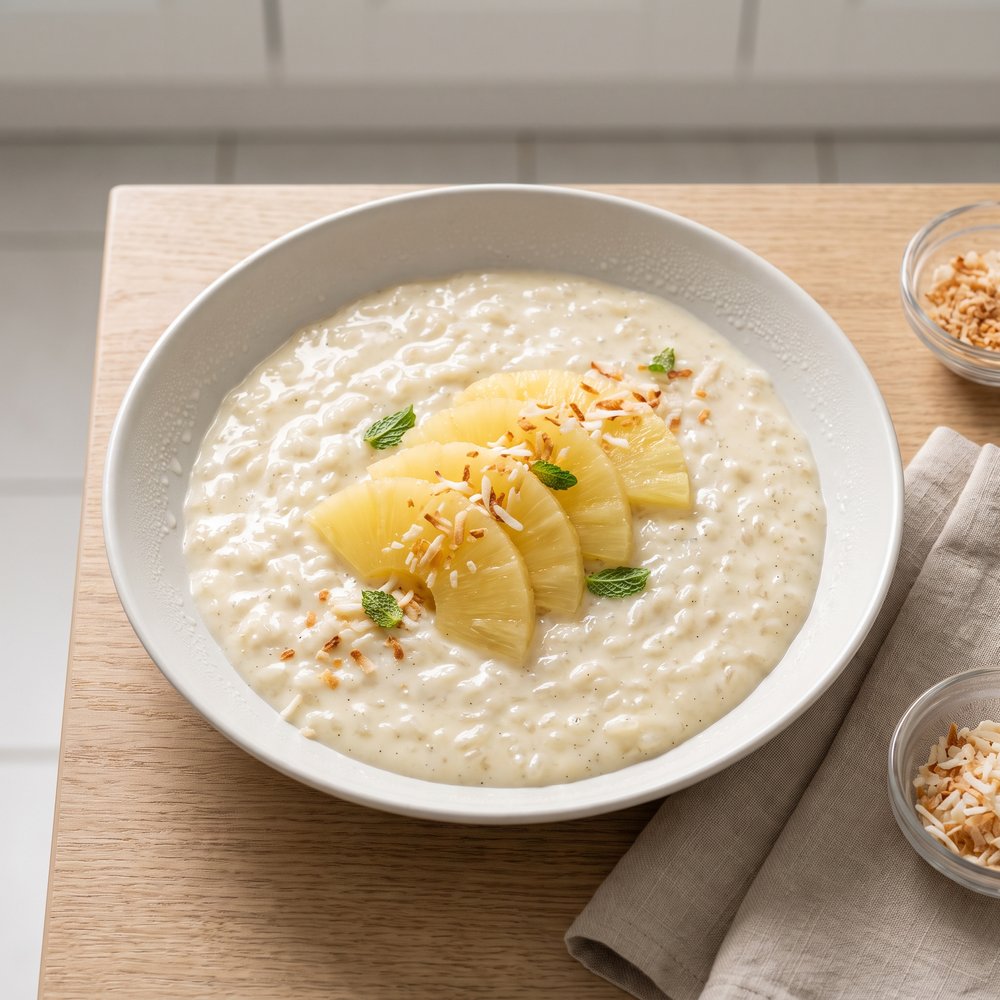 Creamy Coconut Rice Pudding