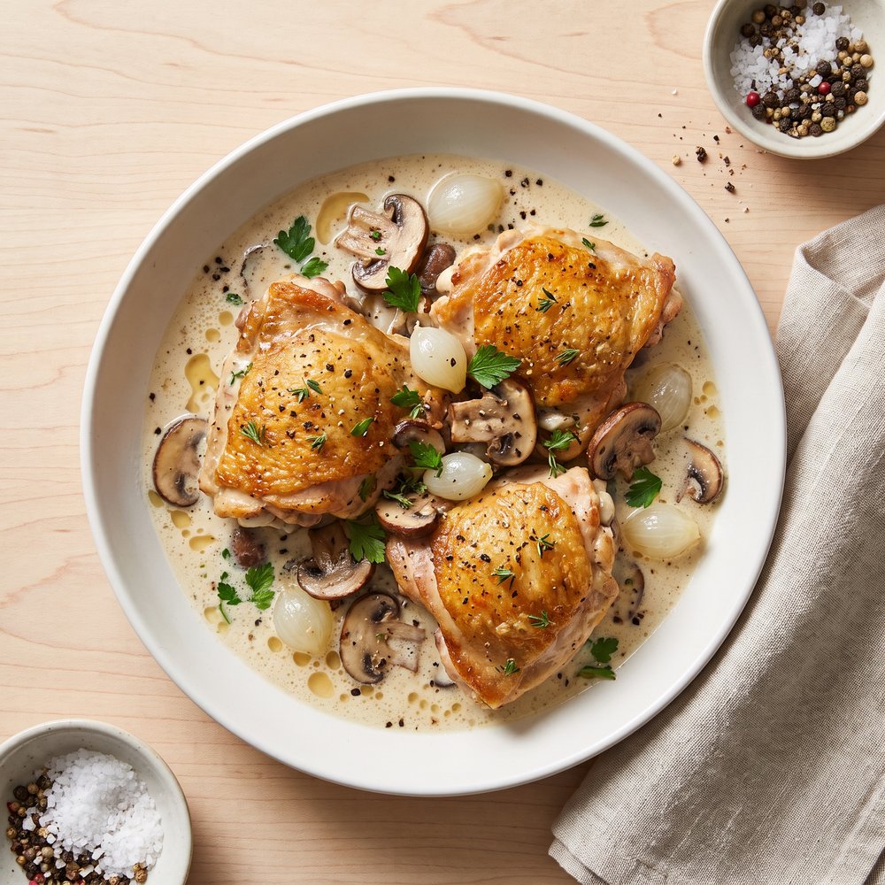 Creamy Coq au Vin Blanc