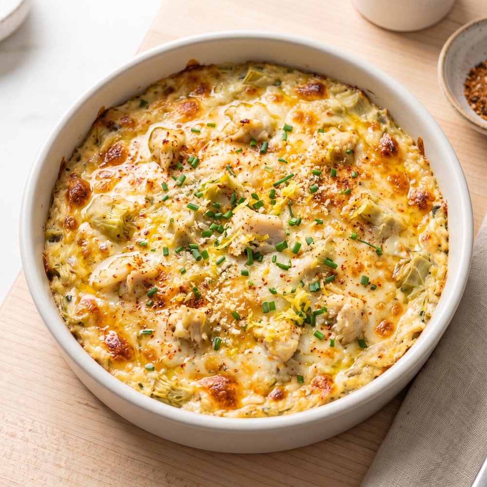 Creamy Crab and Artichoke Dip