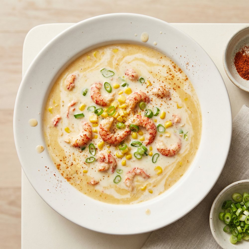 Creamy Crawfish Corn Chowder
