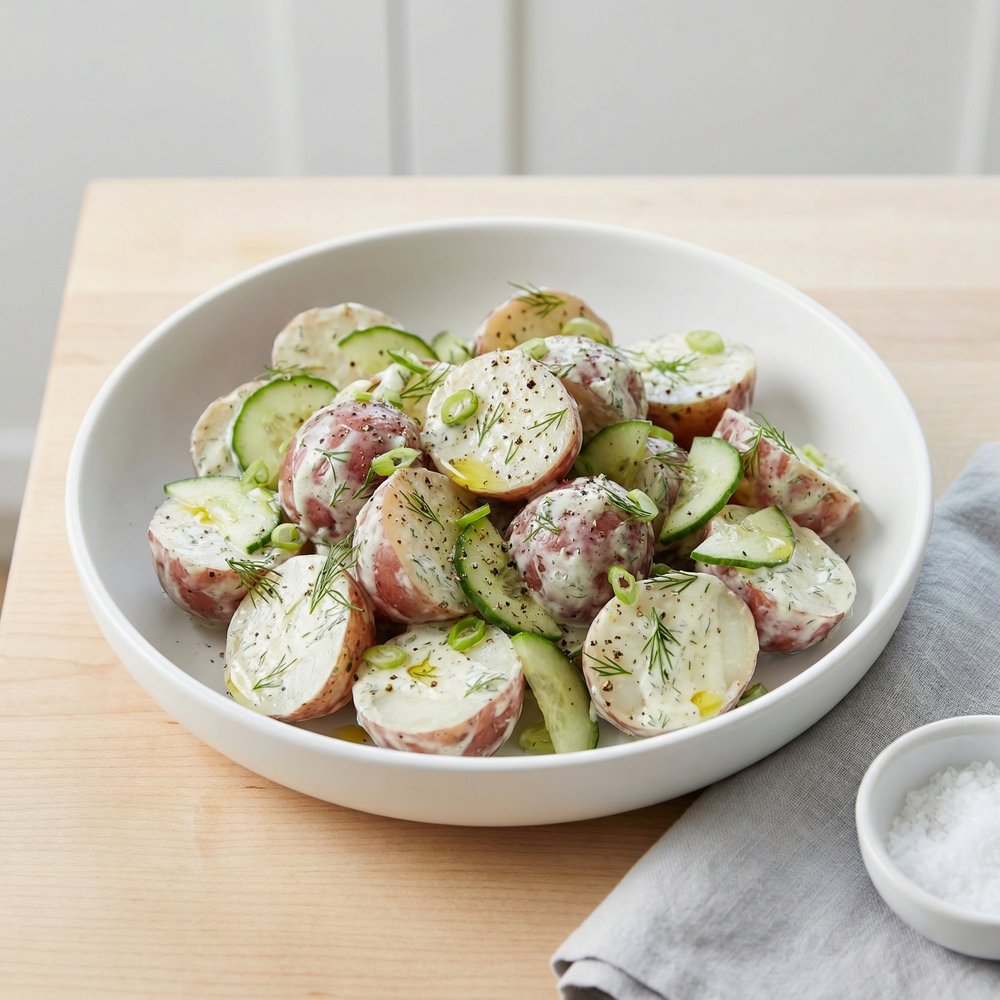 Creamy Dill Red Potato Salad