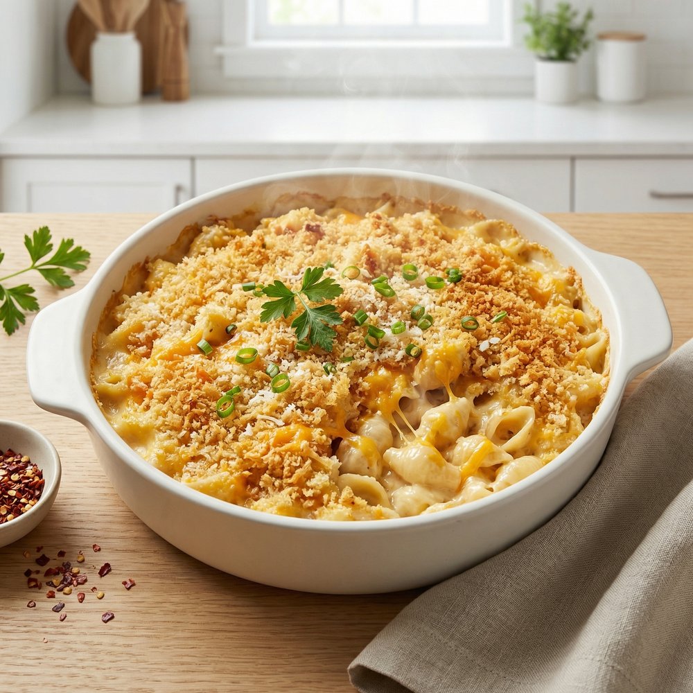 Dutch Oven Macaroni and Cheese