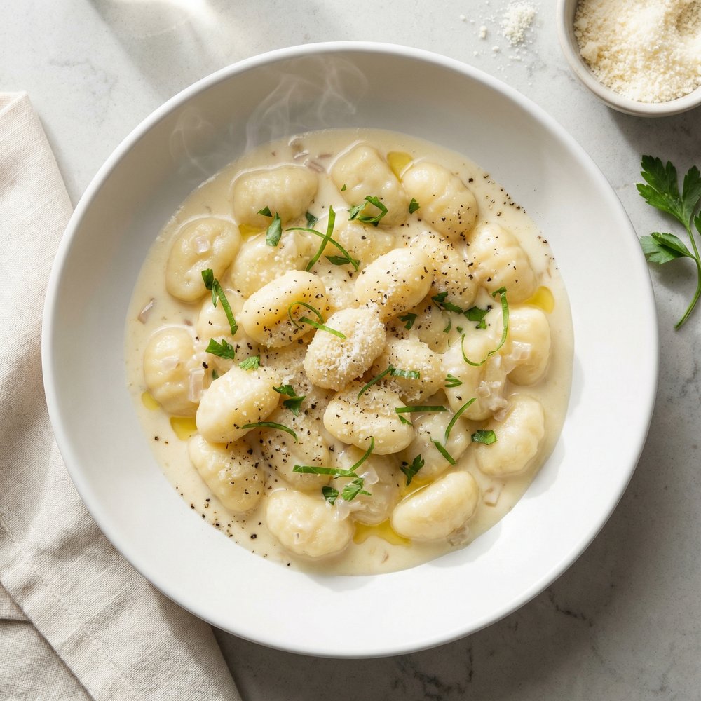 Gnocchi in Fontina Sauce