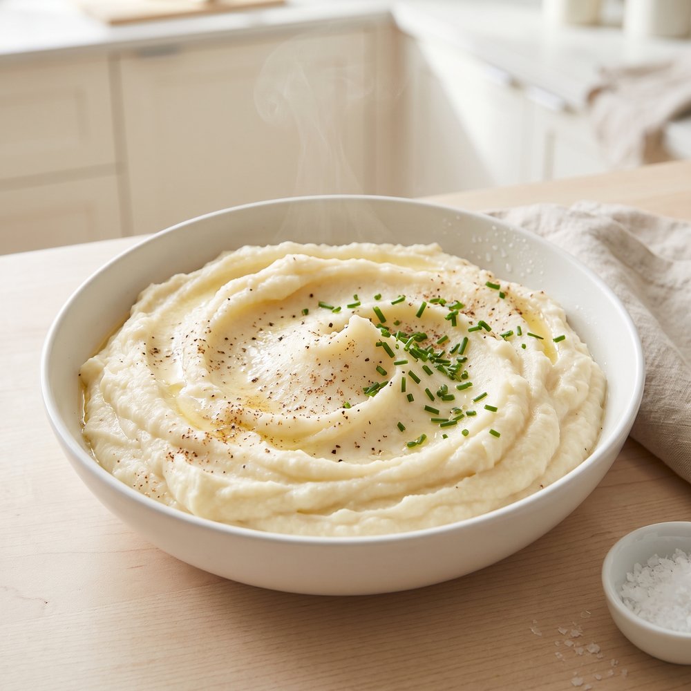 Creamy Garlic Cauliflower Mash