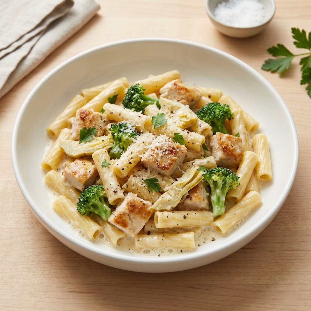 Ziti Chicken and Broccoli