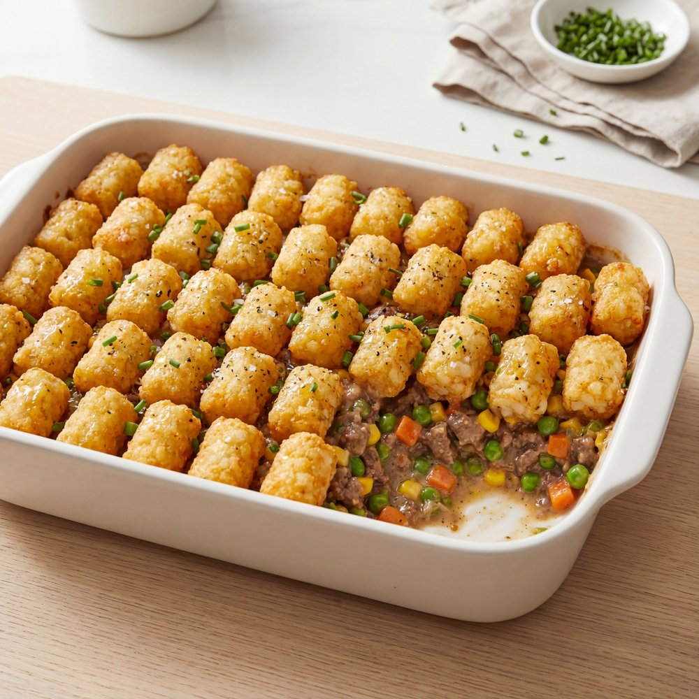 Savory Tater Tot Casserole
