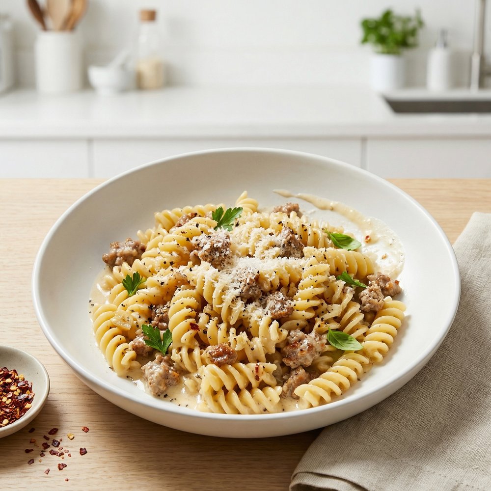 Creamy Sausage Pasta
