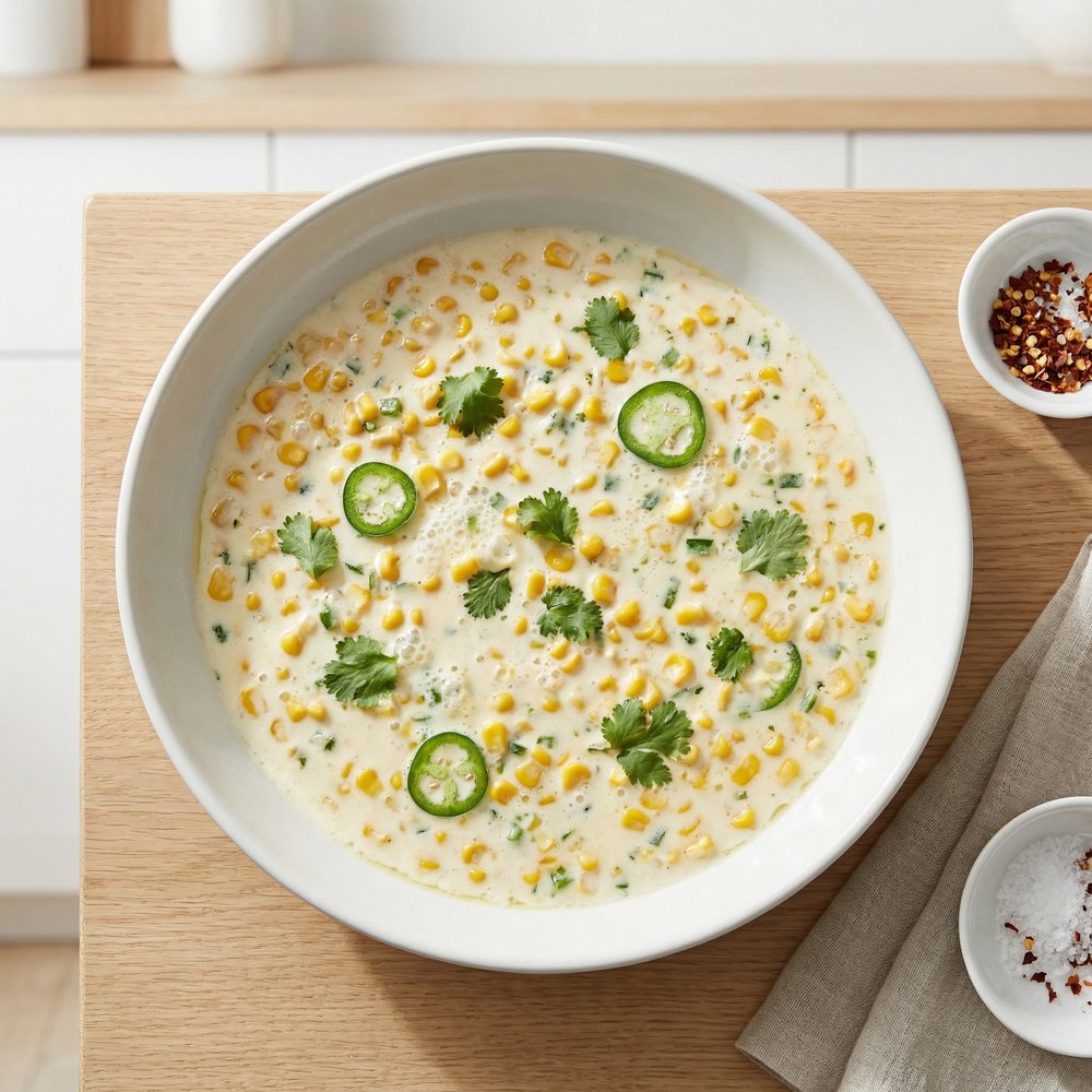Creamy Jalapeño Corn