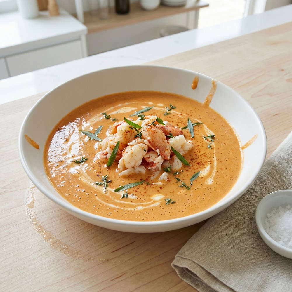 Homemade Lobster Bisque