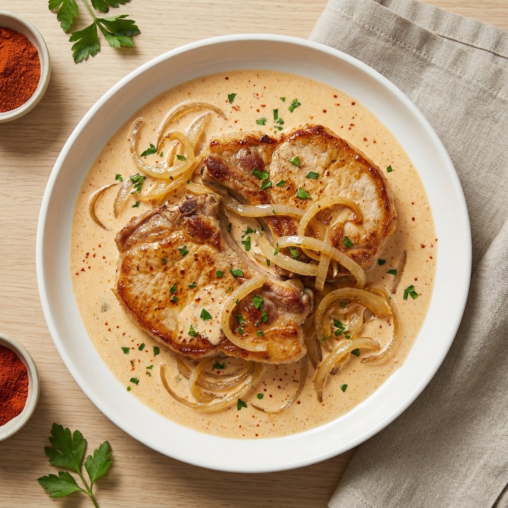 Comfort-Style Pork Chops