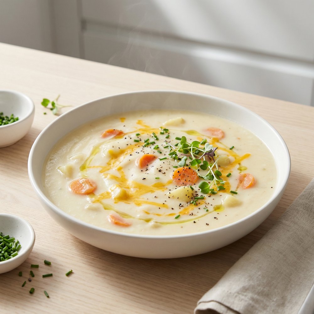 Dylan's Potato, Carrot, and Cheddar Soup