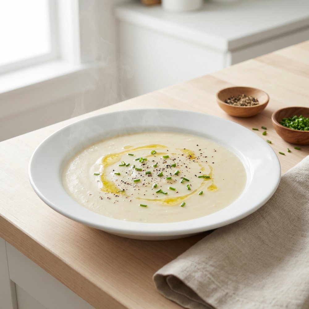 Silky Potato Cream Soup