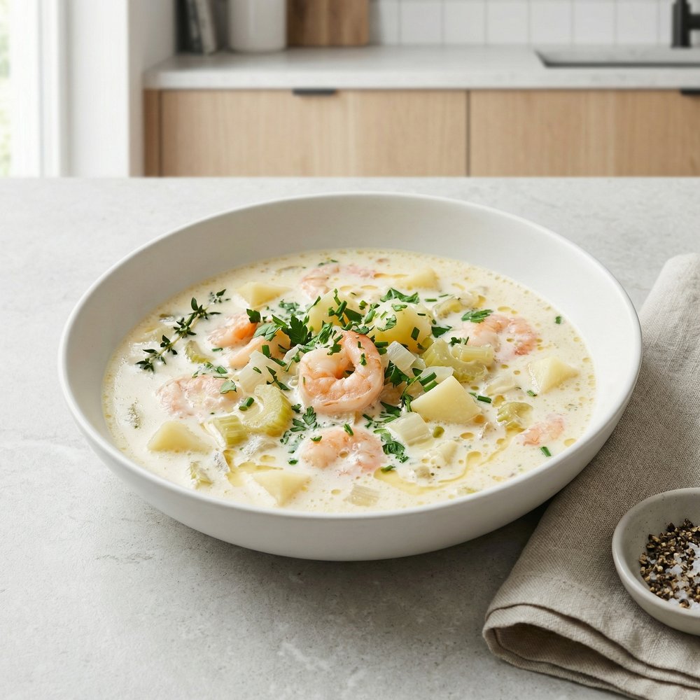 Creamy Shrimp and Potato Chowder