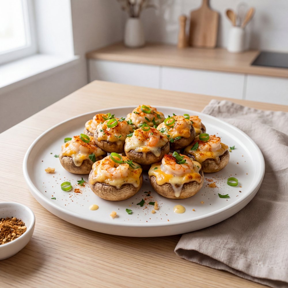 Shrimp Stuffed Mushrooms