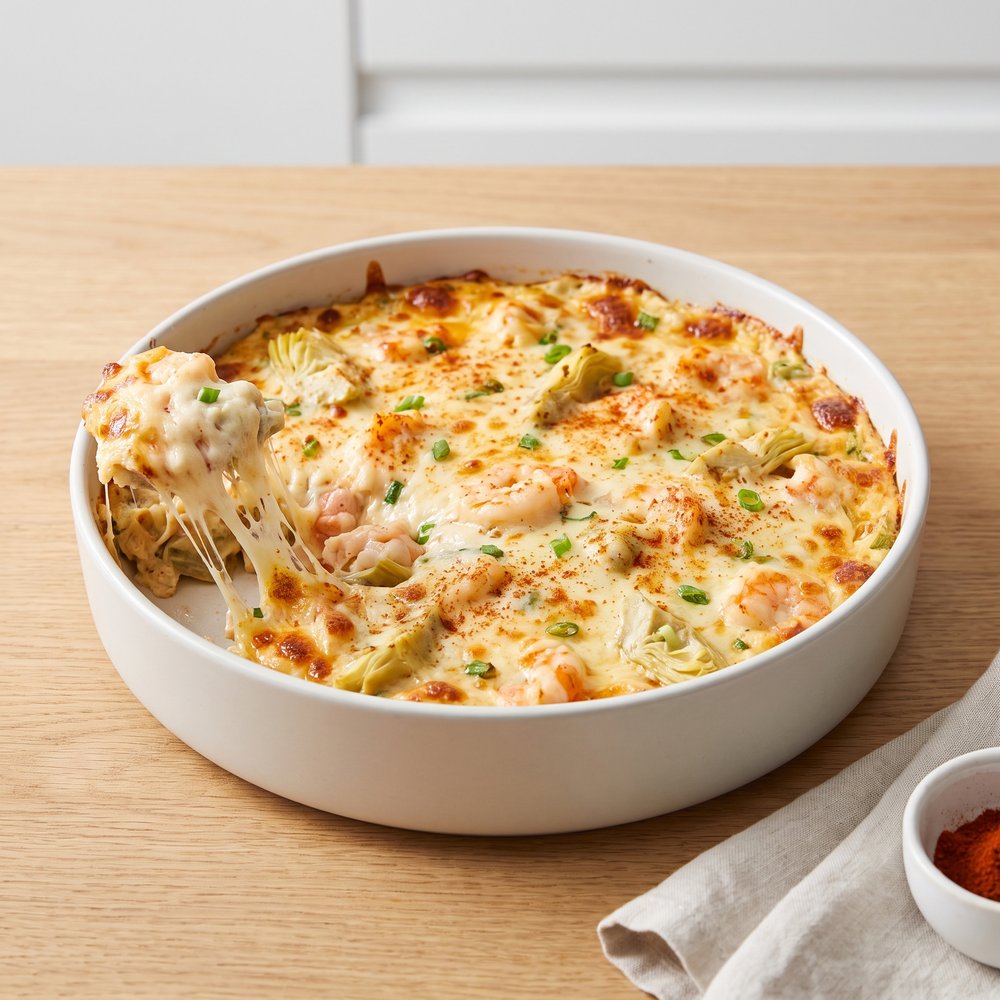 Creamy Shrimp and Artichoke Party Dip