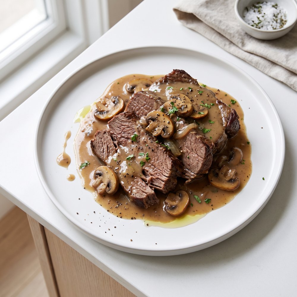 Creamy Slow-Cooked Pot Roast