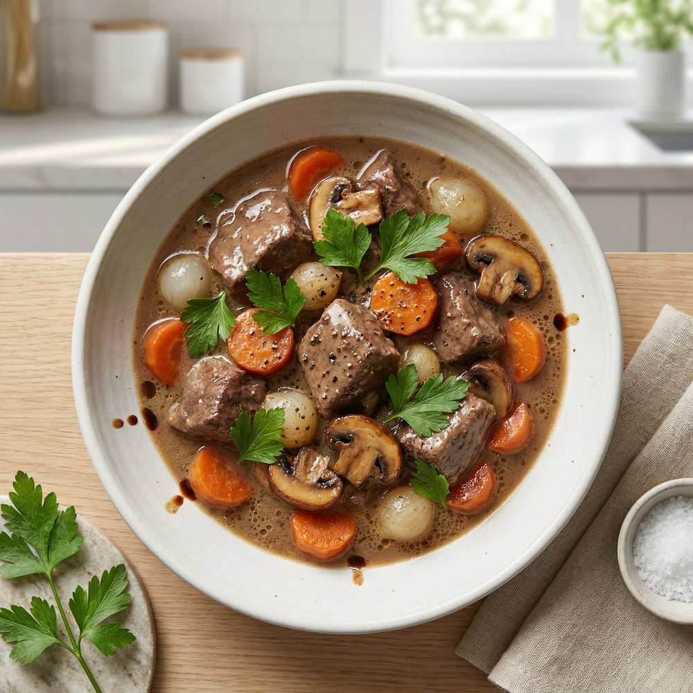 Easy Slow Cooker Venison Stew