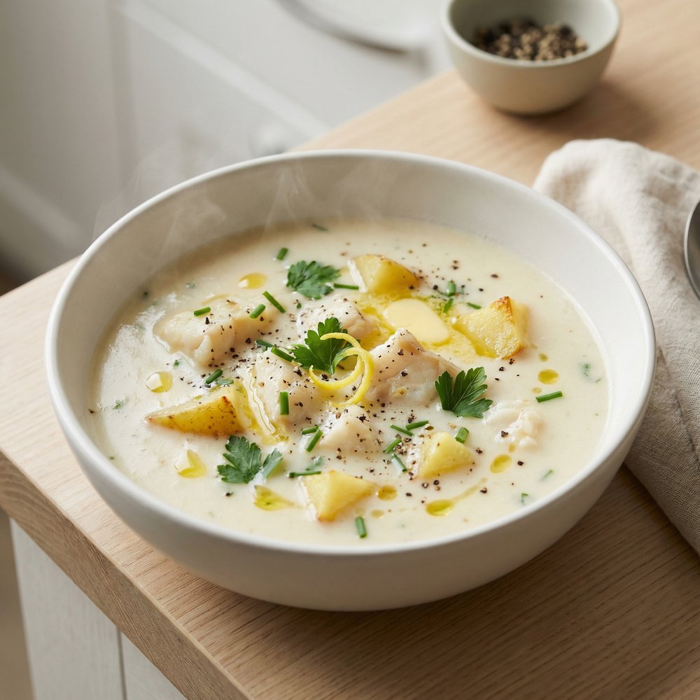 Traditional Cullen Skink Soup