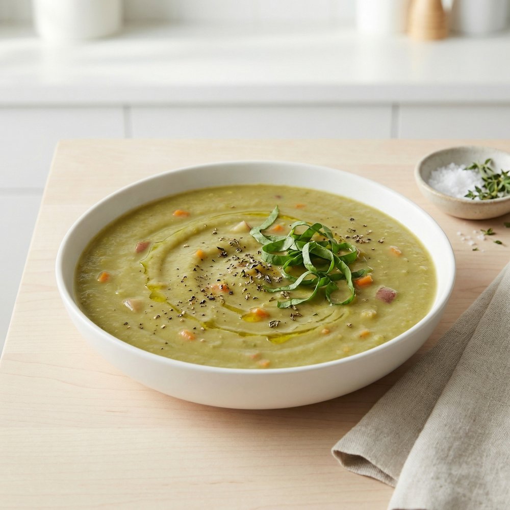 Split Pea Soup with Tofu