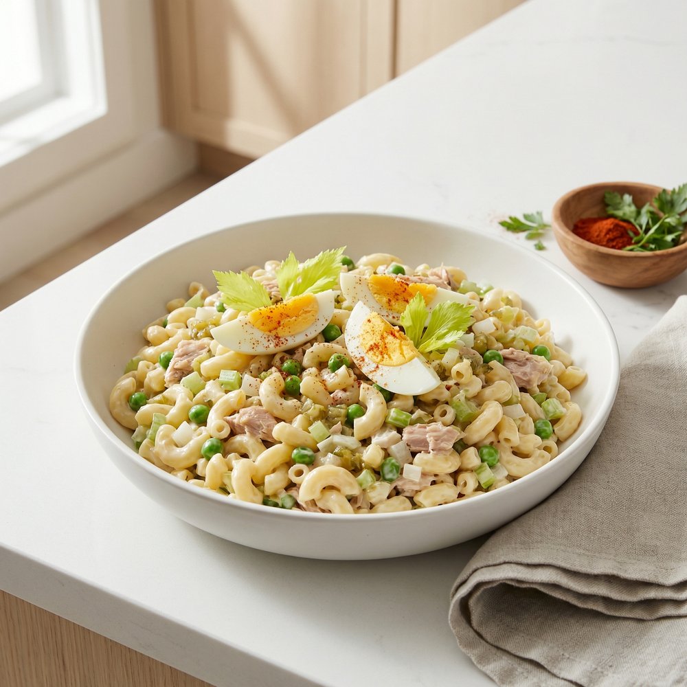 Creamy Tuna Pasta Salad