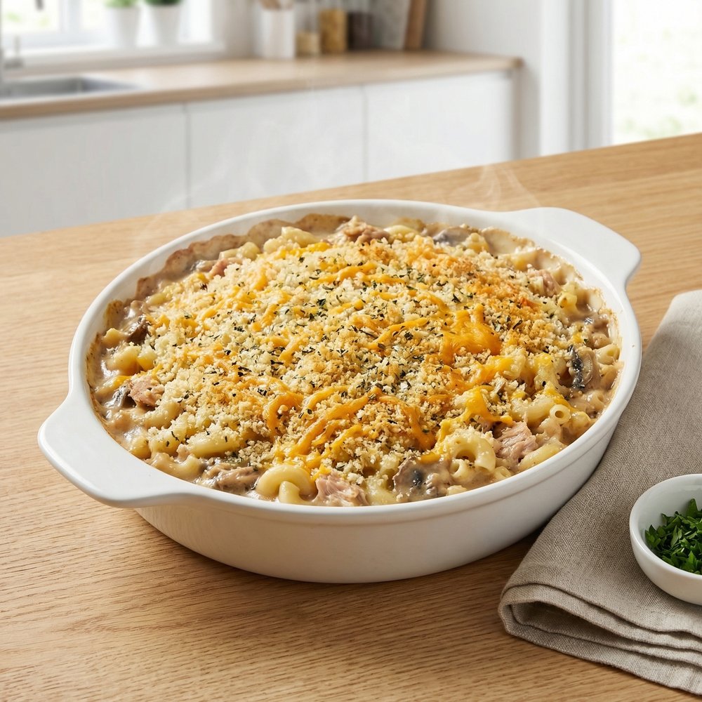 Easy Macaroni Tuna Casserole