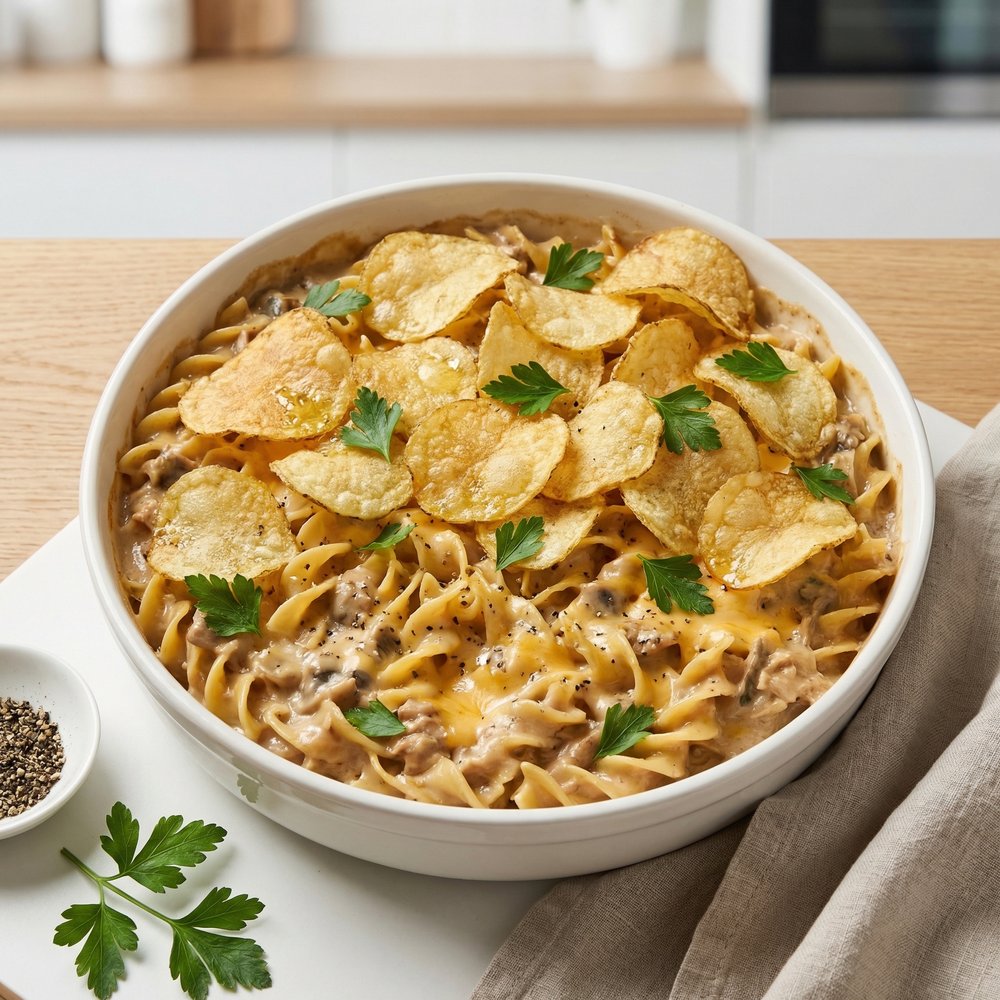 Fern's Classic Tuna Noodle Casserole