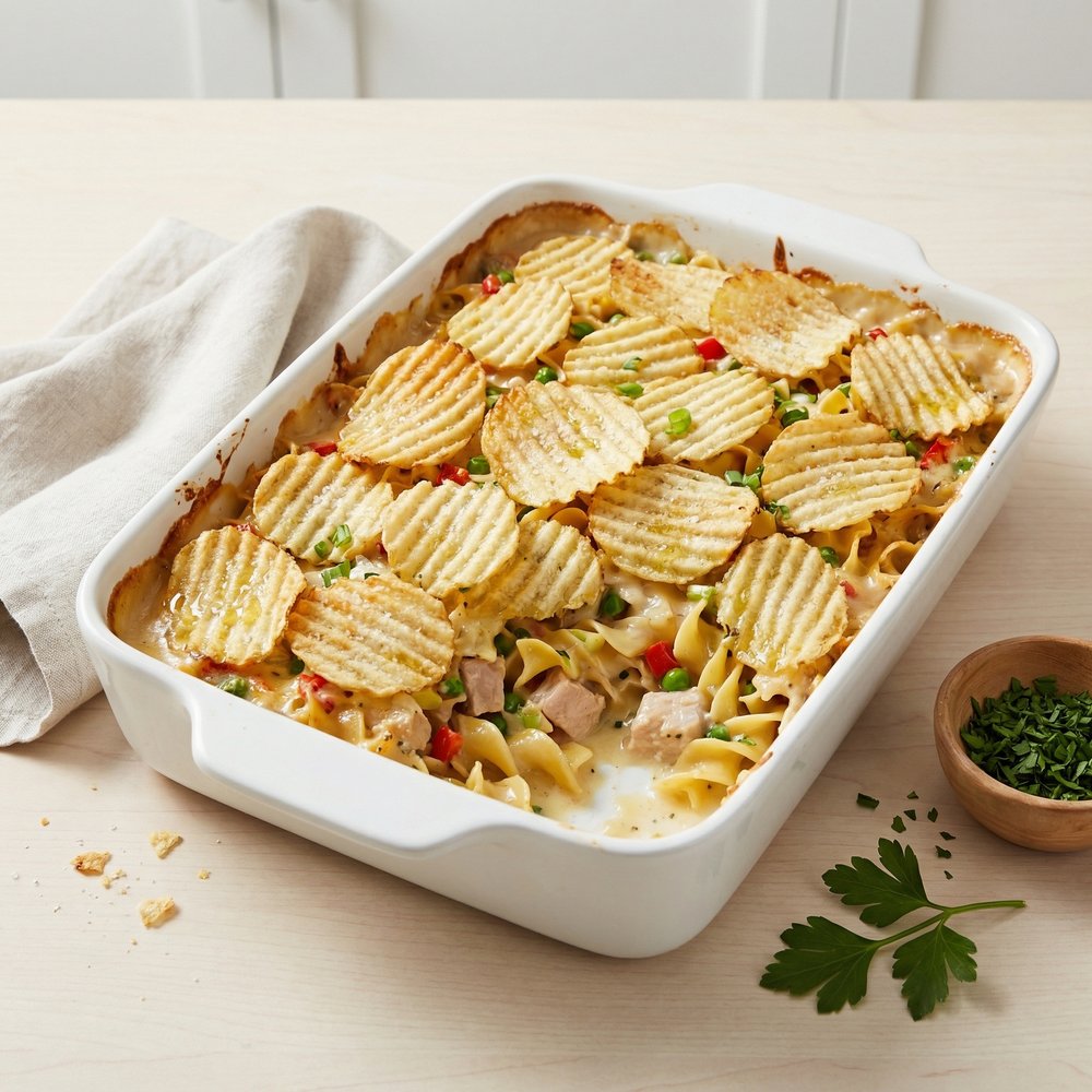 Chef John's Creamy Turkey Noodle Bake