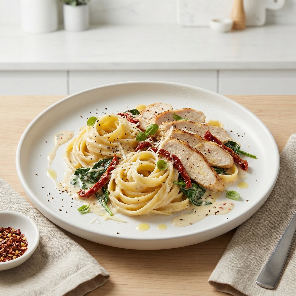 Creamy Tuscan Chicken Pasta