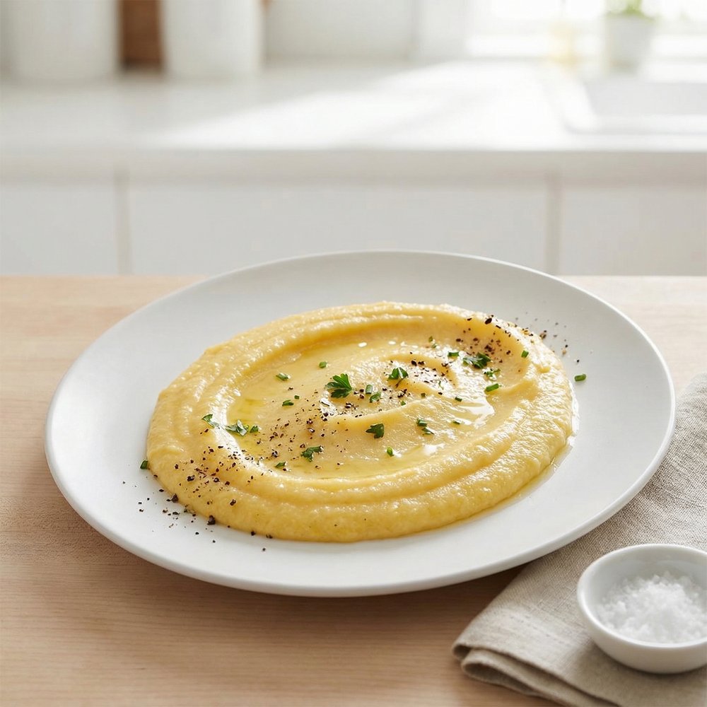 Simple Two-Ingredient Polenta