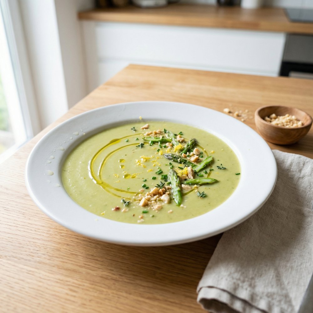 Dairy-Free Creamy Asparagus Soup