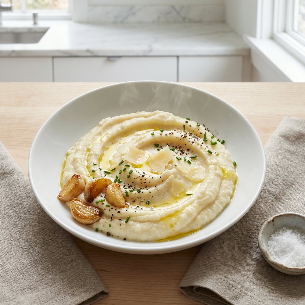 Low-Carb Whipped Cauliflower Mash
