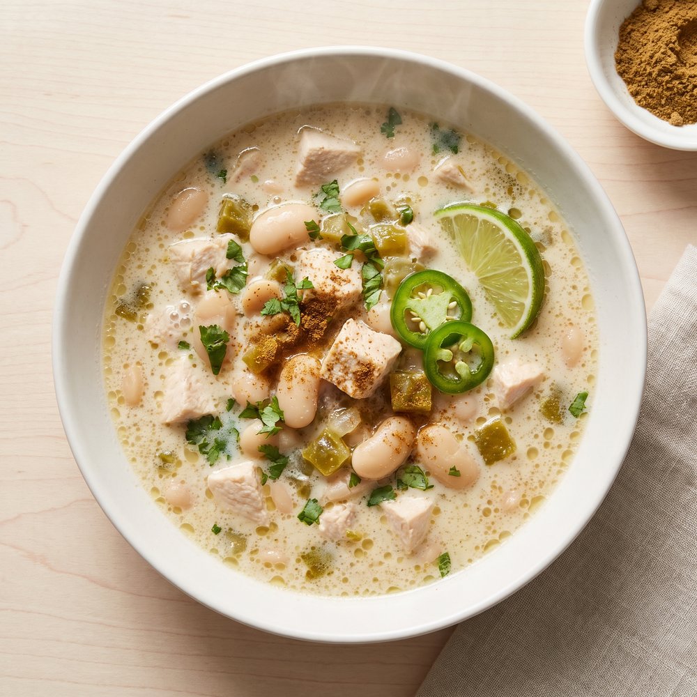 Creamy White Chicken Chili