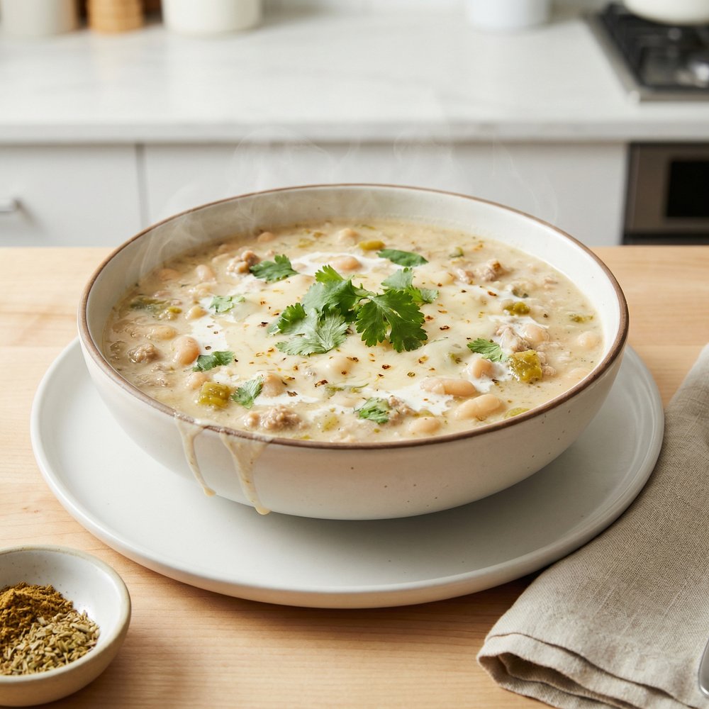 Speedy Weeknight White Chili