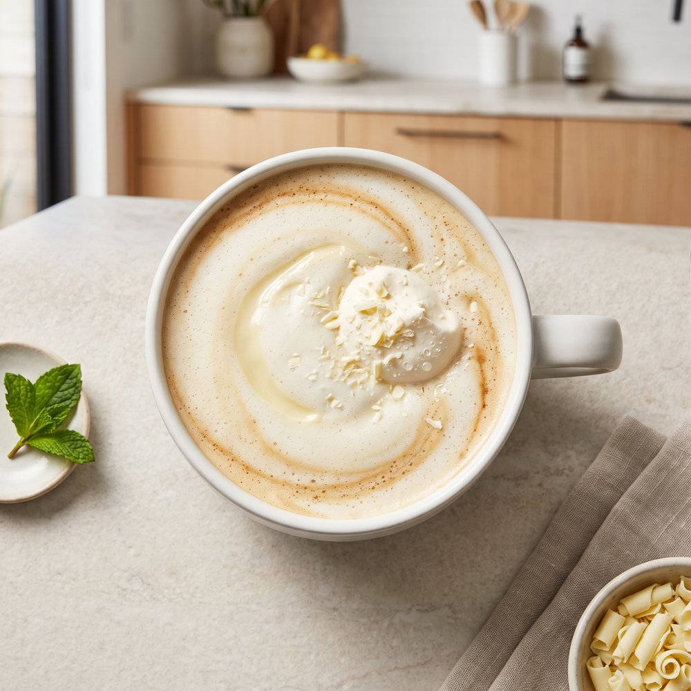 Creamy White Chocolate Espresso Mocha