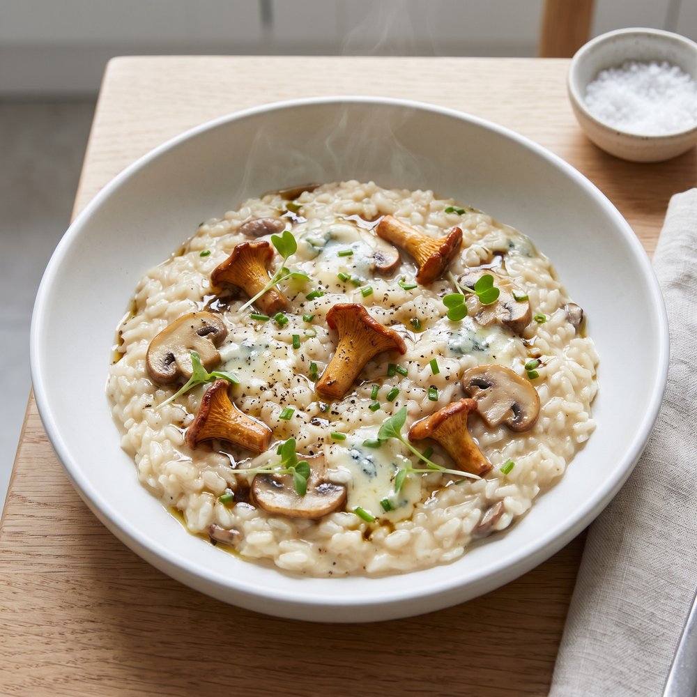 Creamy Wild Mushroom Risotto