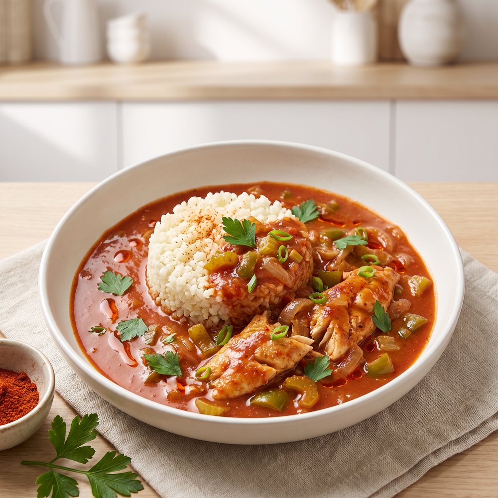 Creole Catfish Étouffée