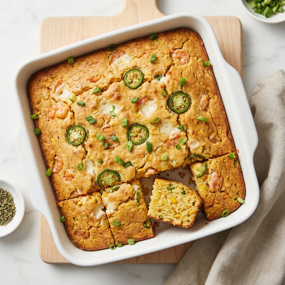 Holly's Shrimp-Stuffed Cornbread