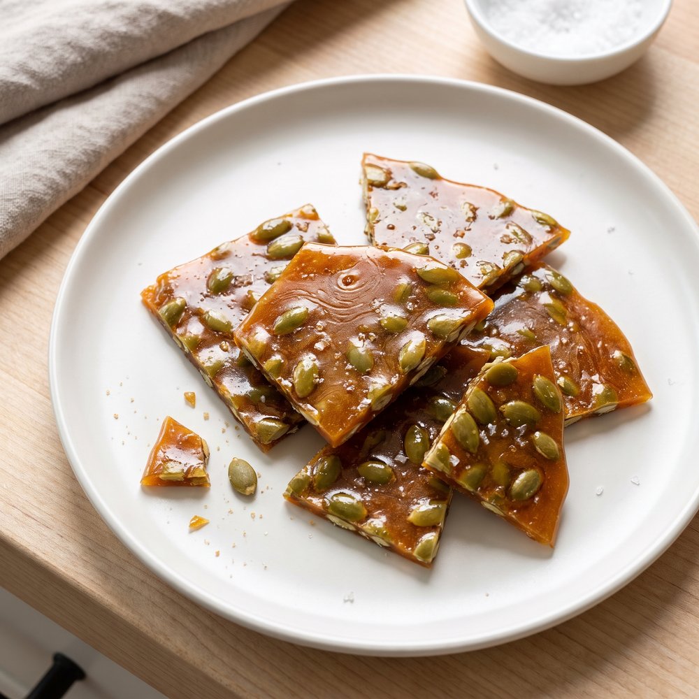 Crisp Pumpkin Seed Candy Brittle