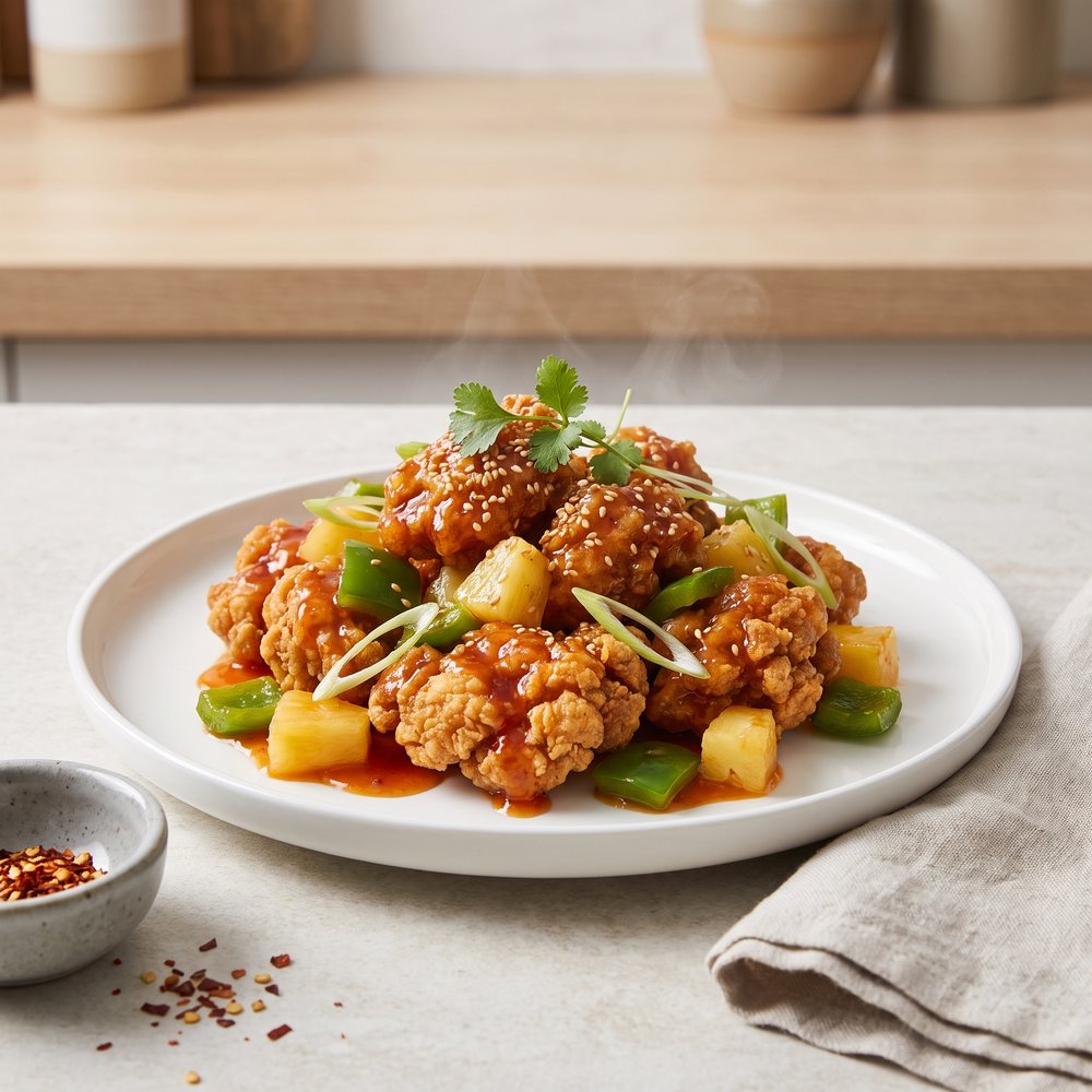 Crisp Sweet-and-Sour Chicken Bites
