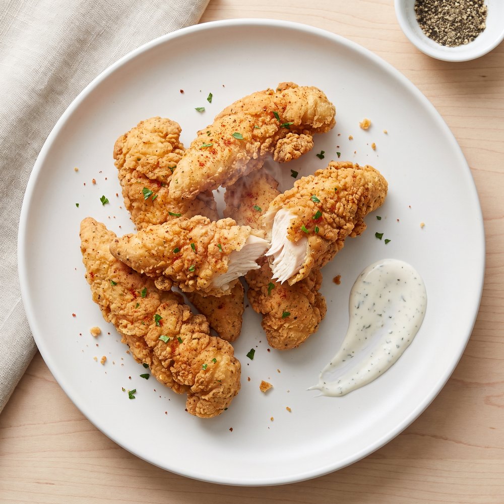 Crispy Air-Fried Chicken Tenders