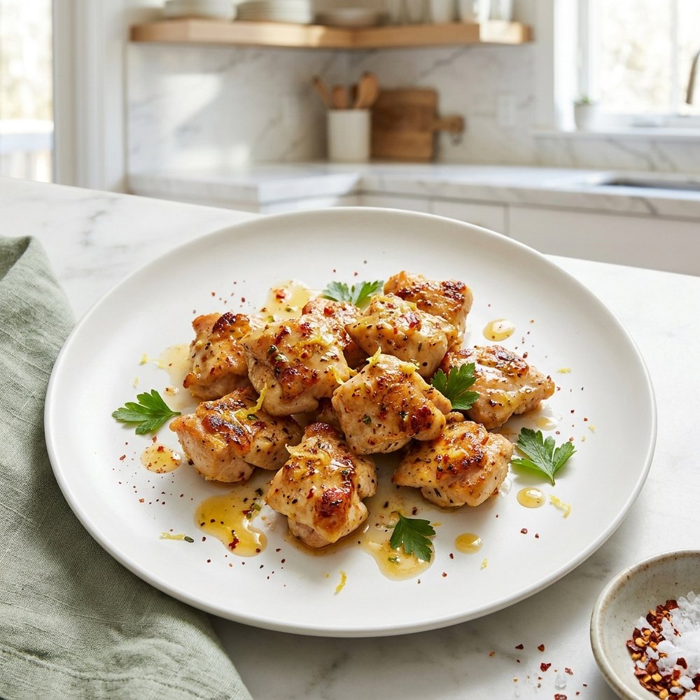 Crispy Air-Fried Chicken Bites