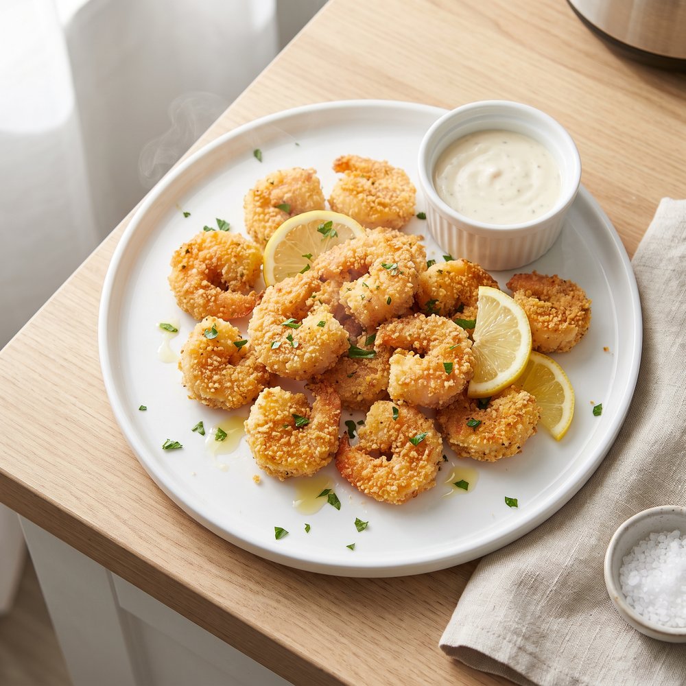 Crispy Air-Fried Shrimp