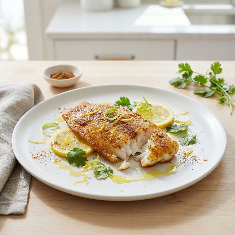 Easy Pan-Fried Fish Fillet