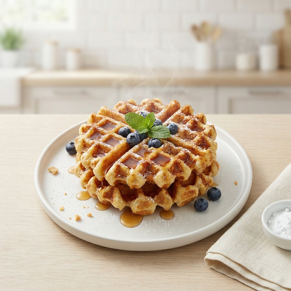 Classic Homemade Waffles