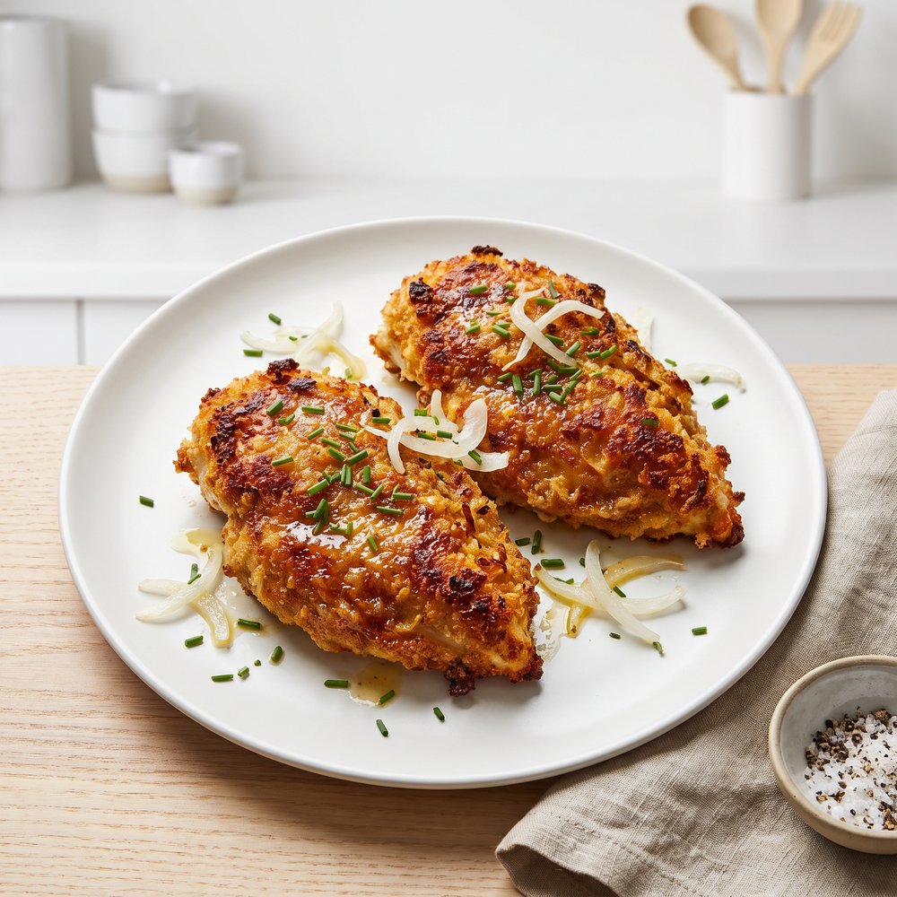 Crispy French Onion–Crusted Chicken