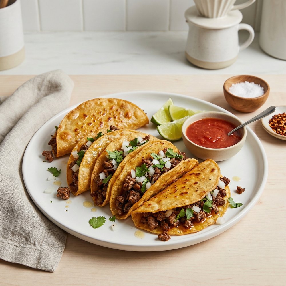 Crispy Arizona-Style Fried Beef Tacos